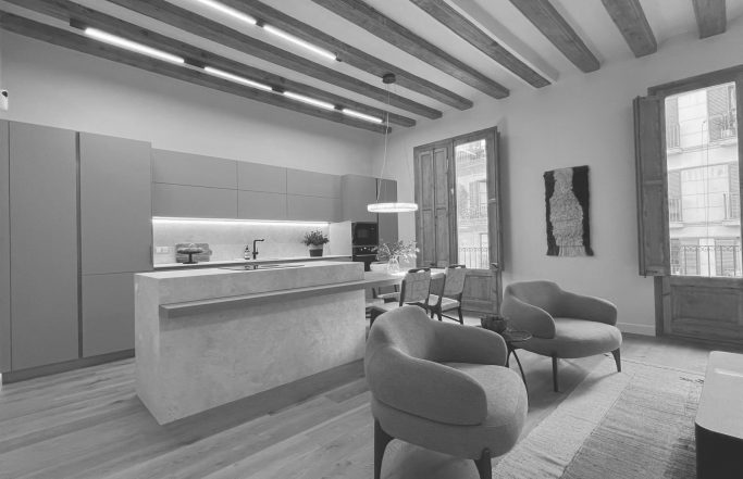 REFORMA HABITATGE PLAÇA DE LES OLLES 4. BARCELONA